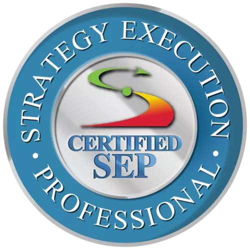 strategy execution professional certification badge